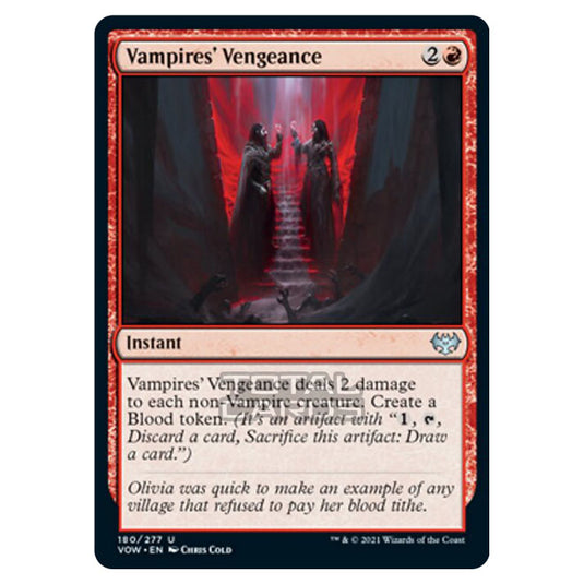 Magic The Gathering - Innistrad - Crimson Vow - Vampires' Vengeance - 180/277