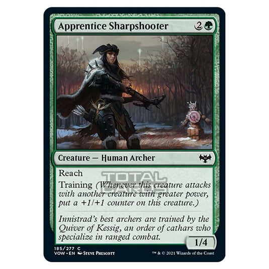 Magic The Gathering - Innistrad - Crimson Vow - Apprentice Sharpshooter - 185/277