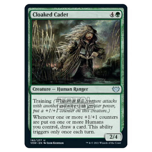 Magic The Gathering - Innistrad - Crimson Vow - Cloaked Cadet - 192/277