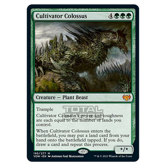 Magic The Gathering - Innistrad - Crimson Vow - Cultivator Colossus - 195/277