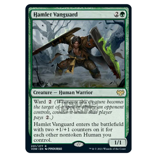 Magic The Gathering - Innistrad - Crimson Vow - Hamlet Vanguard - 201/277