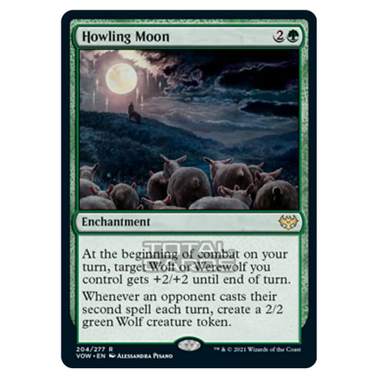 Magic The Gathering - Innistrad - Crimson Vow - Howling Moon - 204/277