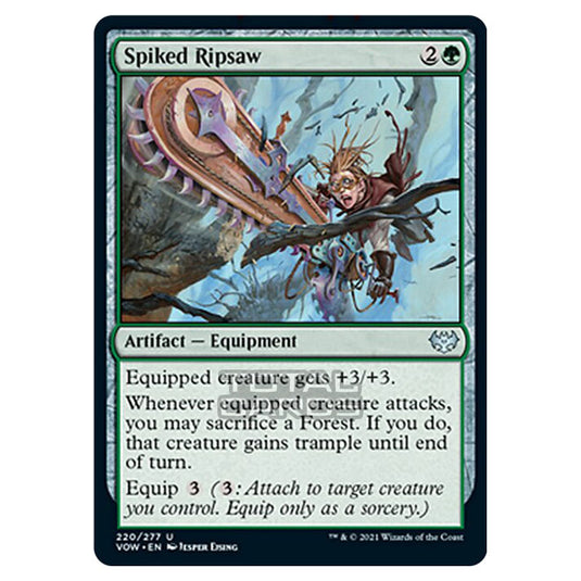 Magic The Gathering - Innistrad - Crimson Vow - Spiked Ripsaw - 220/277