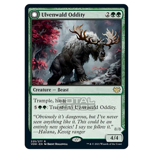 Magic The Gathering - Innistrad - Crimson Vow - Ulvenwald Oddity // Ulvenwald Behemoth - 225/277