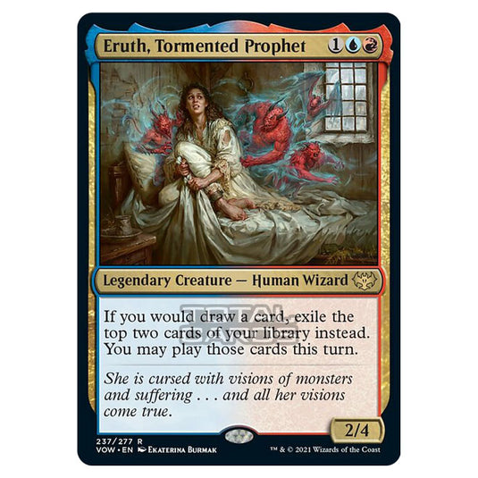 Magic The Gathering - Innistrad - Crimson Vow - Eruth, Tormented Prophet - 237/277