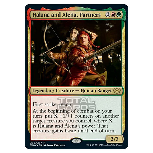 Magic The Gathering - Innistrad - Crimson Vow - Halana and Alena, Partners - 239/277