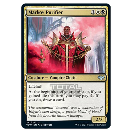 Magic The Gathering - Innistrad - Crimson Vow - Markov Purifier - 241/277