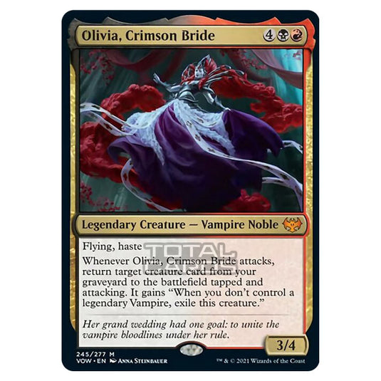 Magic The Gathering - Innistrad - Crimson Vow - Olivia, Crimson Bride - 245/277