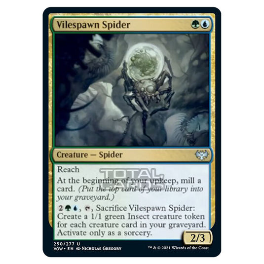 Magic The Gathering - Innistrad - Crimson Vow - Vilespawn Spider - 250/277