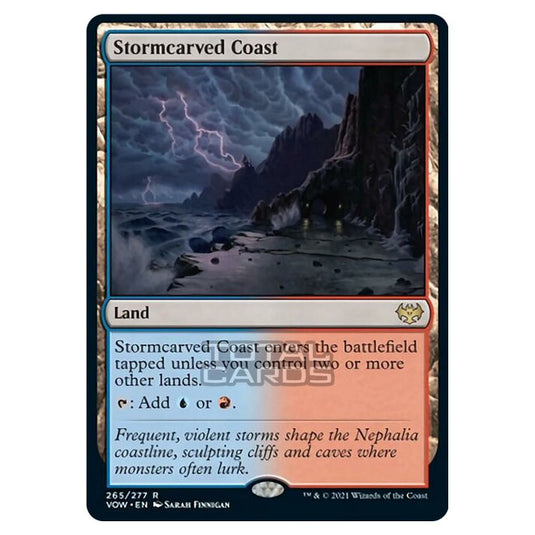 Magic The Gathering - Innistrad - Crimson Vow - Stormcarved Coast - 265/277