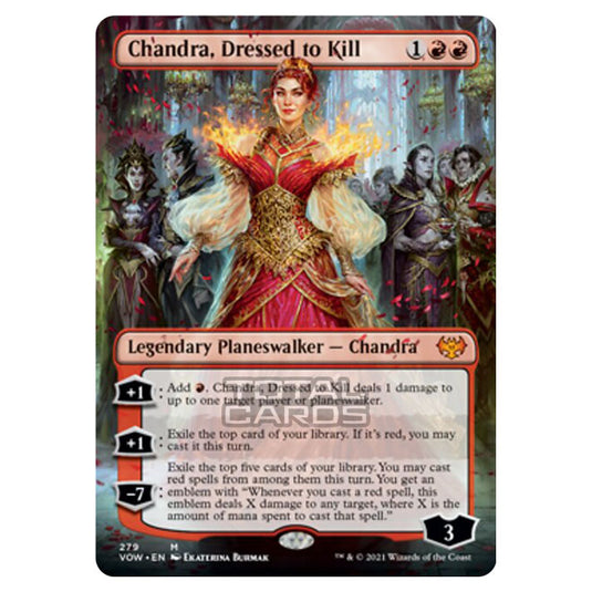 Magic The Gathering - Innistrad - Crimson Vow - Chandra, Dressed to Kill - 279/277