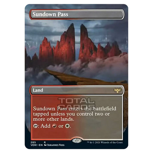 Magic The Gathering - Innistrad - Crimson Vow - Sundown Pass - 285/277