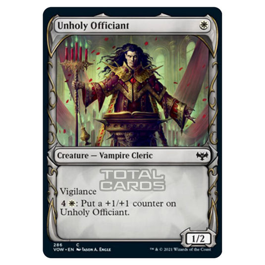 Magic The Gathering - Innistrad - Crimson Vow - Unholy Officiant - 286/277