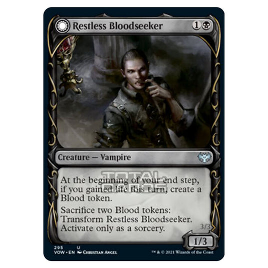 Magic The Gathering - Innistrad - Crimson Vow - Restless Bloodseeker // Bloodsoaked Reveler - 295/277