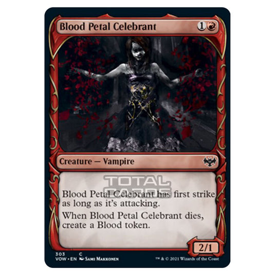 Magic The Gathering - Innistrad - Crimson Vow - Blood Petal Celebrant - 303/277