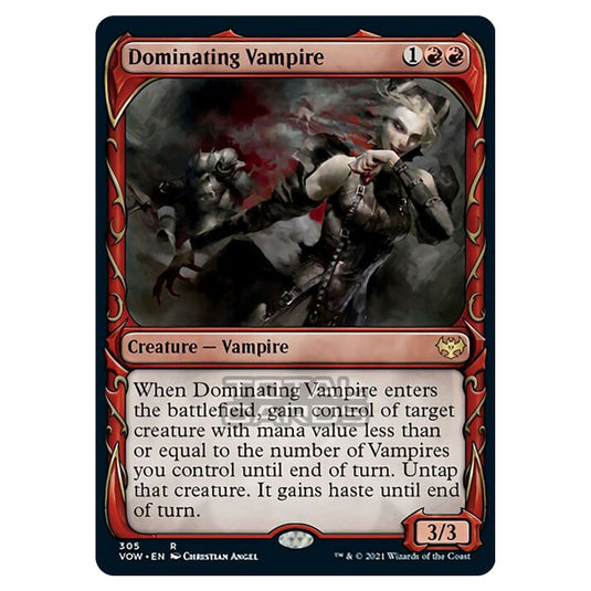 Magic The Gathering - Innistrad - Crimson Vow - Dominating Vampire - 305/277