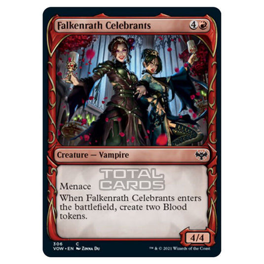 Magic The Gathering - Innistrad - Crimson Vow - Falkenrath Celebrants - 306/277