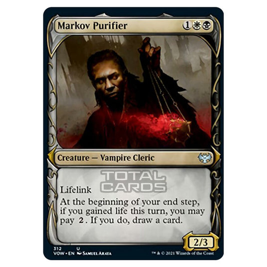 Magic The Gathering - Innistrad - Crimson Vow - Markov Purifier - 312/277