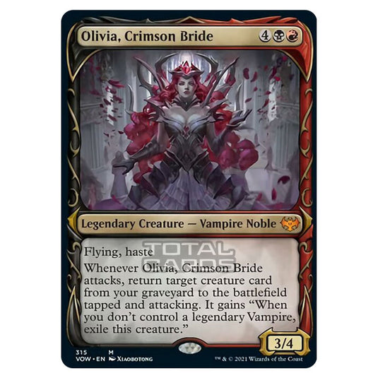 Magic The Gathering - Innistrad - Crimson Vow - Olivia, Crimson Bride - 315/277