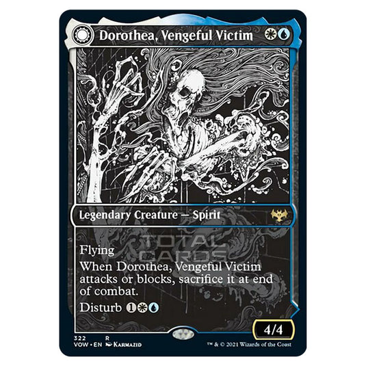 Magic The Gathering - Innistrad - Crimson Vow - Dorothea, Vengeful Victim // Dorothea's Retribution - 322/277