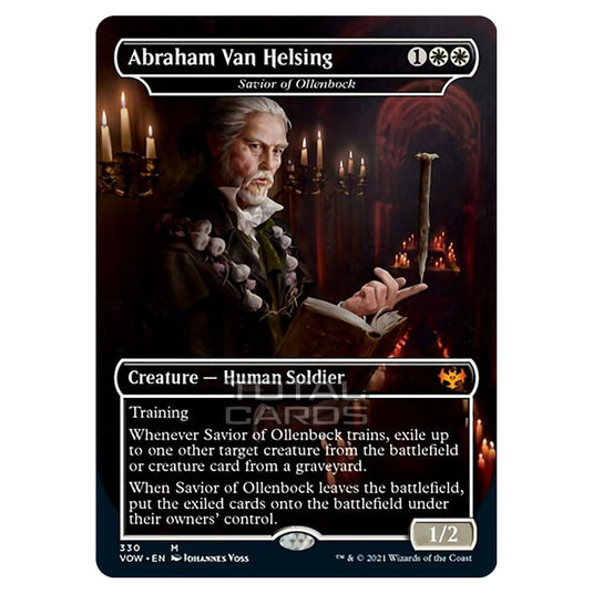 Magic The Gathering - Innistrad - Crimson Vow - Savior of Ollenbock - [Abraham Van Helsing] - 330/277