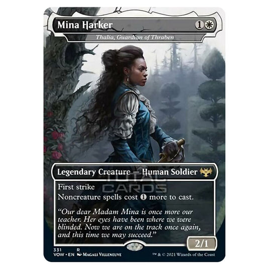 Magic The Gathering - Innistrad - Crimson Vow - Thalia, Guardian of Thraben - [Mina Harker] - 331/277