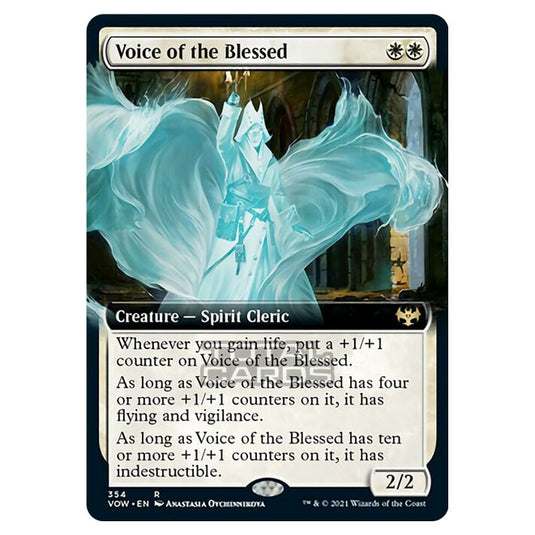 Magic The Gathering - Innistrad - Crimson Vow - Voice of the Blessed - 354/277