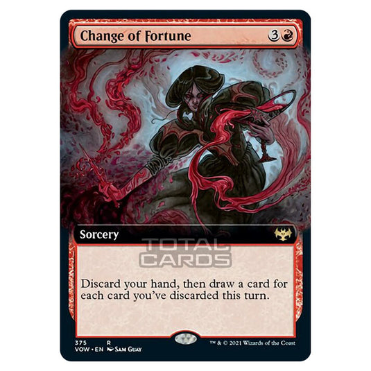 Magic The Gathering - Innistrad - Crimson Vow - Change of Fortune - 375/277