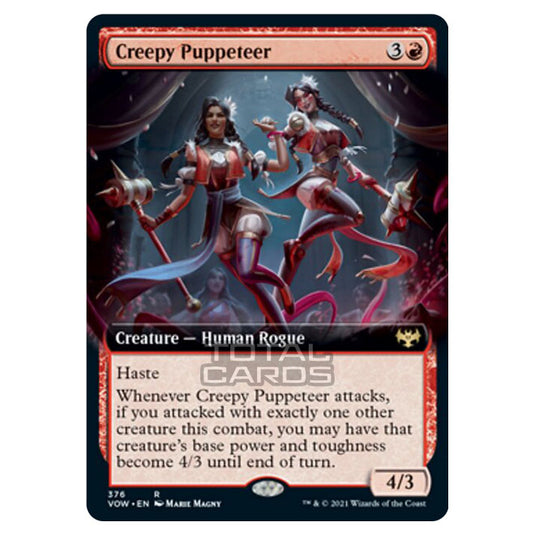 Magic The Gathering - Innistrad - Crimson Vow - Creepy Puppeteer - 376/277