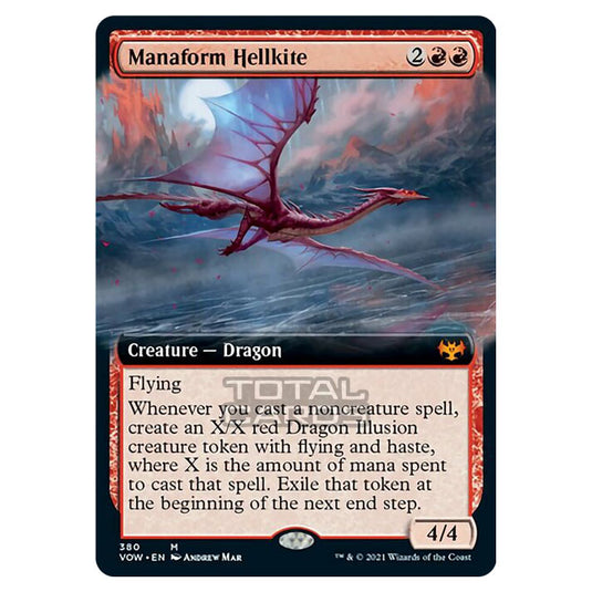 Magic The Gathering - Innistrad - Crimson Vow - Manaform Hellkite - 380/277