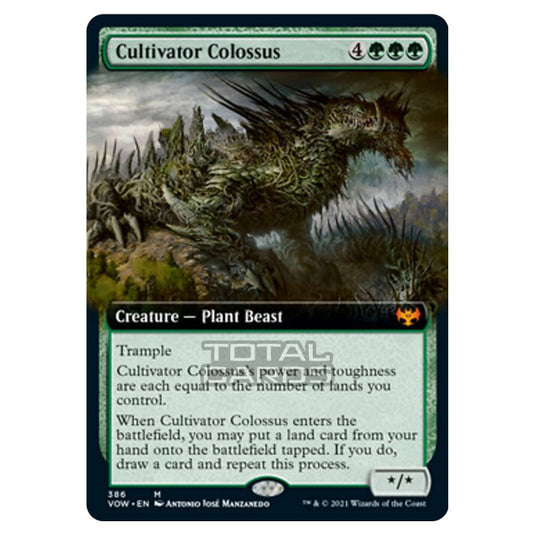 Magic The Gathering - Innistrad - Crimson Vow - Cultivator Colossus - 386/277