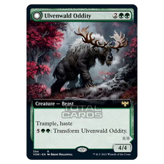 Magic The Gathering - Innistrad - Crimson Vow - Ulvenwald Oddity // Ulvenwald Behemoth - 394/277