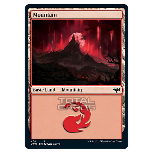 Magic The Gathering - Innistrad - Crimson Vow - Mountain - 401/277