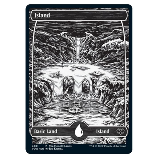 Magic The Gathering - Innistrad - Crimson Vow - Island - 409/277