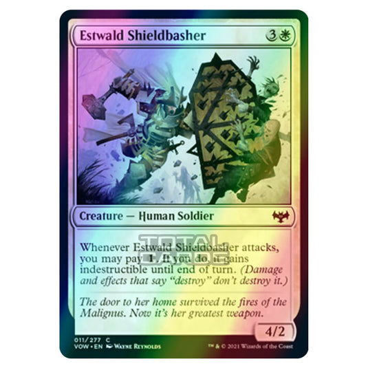 Magic The Gathering - Innistrad - Crimson Vow - Estwald Shieldbasher - 11/277 (Foil)