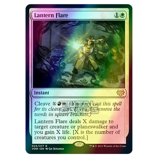 Magic The Gathering - Innistrad - Crimson Vow - Lantern Flare - 23/277 (Foil)