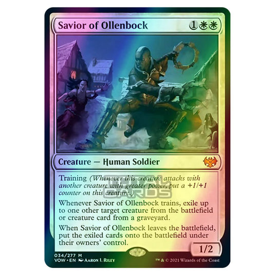 Magic The Gathering - Innistrad - Crimson Vow - Savior of Ollenbock - 34/277 (Foil)