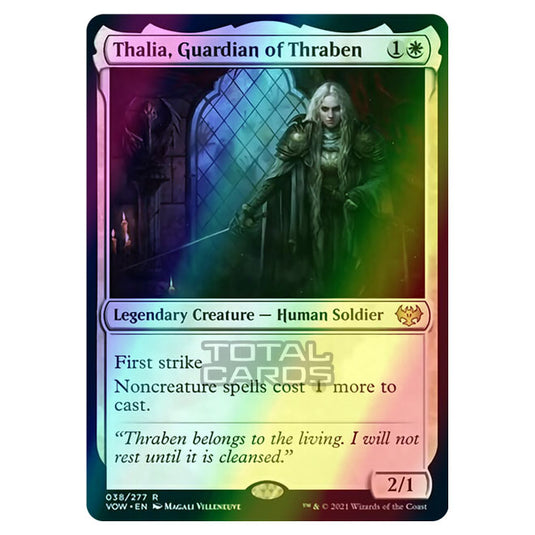 Magic The Gathering - Innistrad - Crimson Vow - Thalia, Guardian of Thraben - 38/277 (Foil)