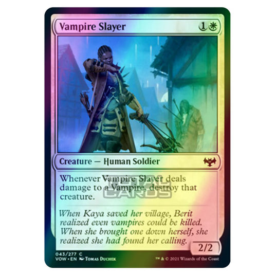 Magic The Gathering - Innistrad - Crimson Vow - Vampire Slayer - 43/277 (Foil)