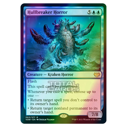 Magic The Gathering - Innistrad - Crimson Vow - Hullbreaker Horror - 63/277 (Foil)