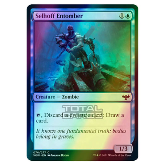 Magic The Gathering - Innistrad - Crimson Vow - Selhoff Entomber - 76/277 (Foil)