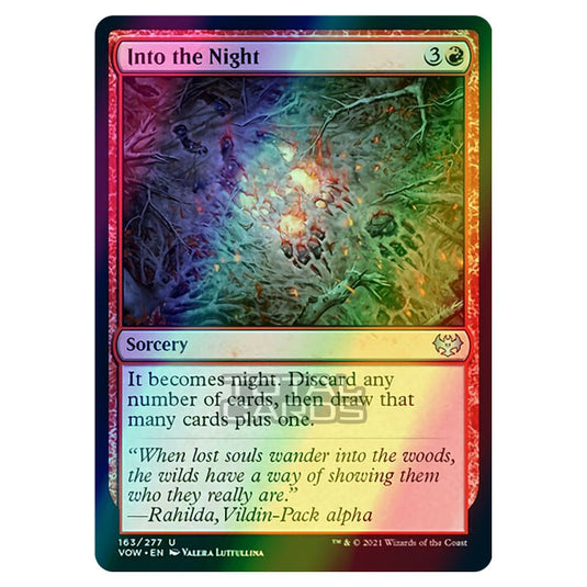 Magic The Gathering - Innistrad - Crimson Vow - Into the Night - 163/277 (Foil)