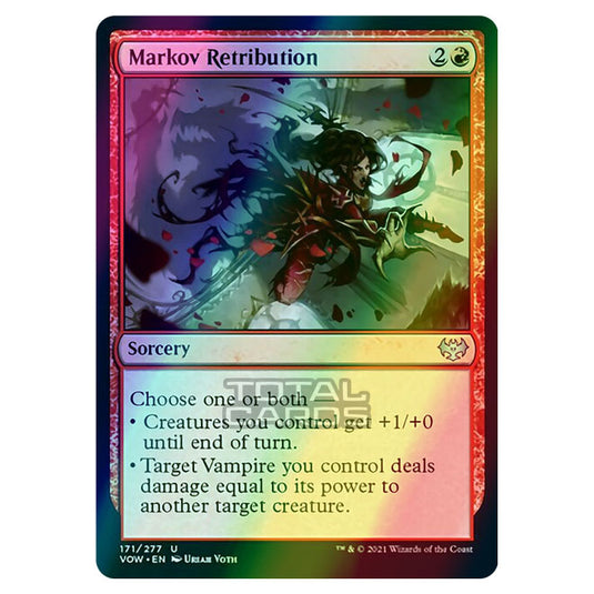 Magic The Gathering - Innistrad - Crimson Vow - Markov Retribution - 171/277 (Foil)