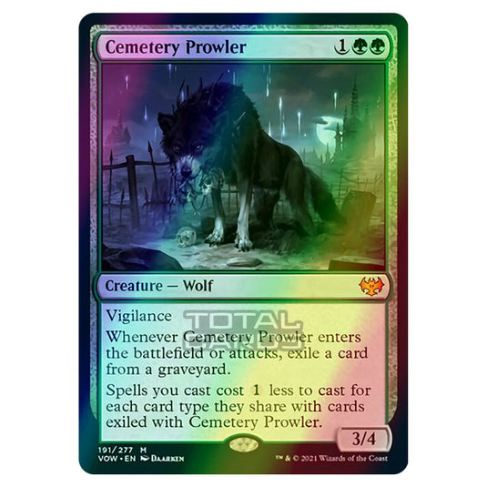 Magic The Gathering - Innistrad - Crimson Vow - Cemetery Prowler - 191/277 (Foil)