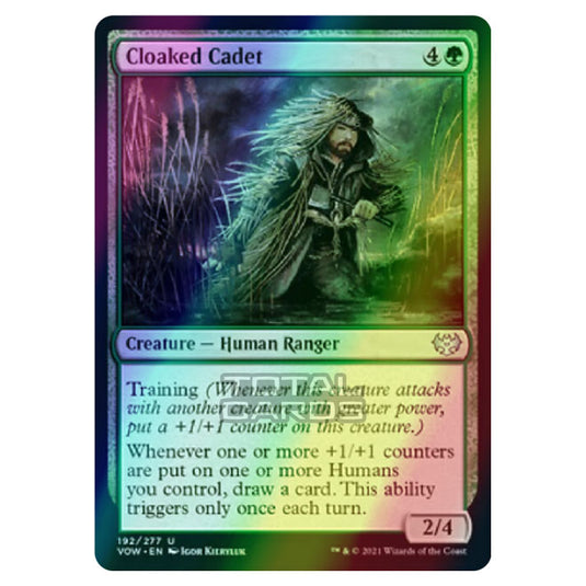 Magic The Gathering - Innistrad - Crimson Vow - Cloaked Cadet - 192/277 (Foil)