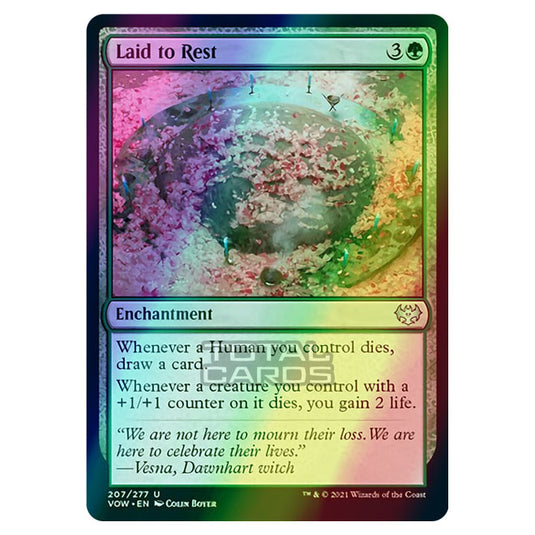 Magic The Gathering - Innistrad - Crimson Vow - Laid to Rest - 207/277 (Foil)