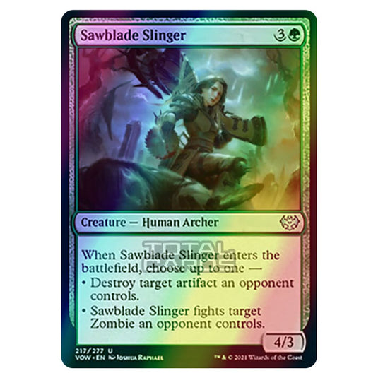 Magic The Gathering - Innistrad - Crimson Vow - Sawblade Slinger - 217/277 (Foil)