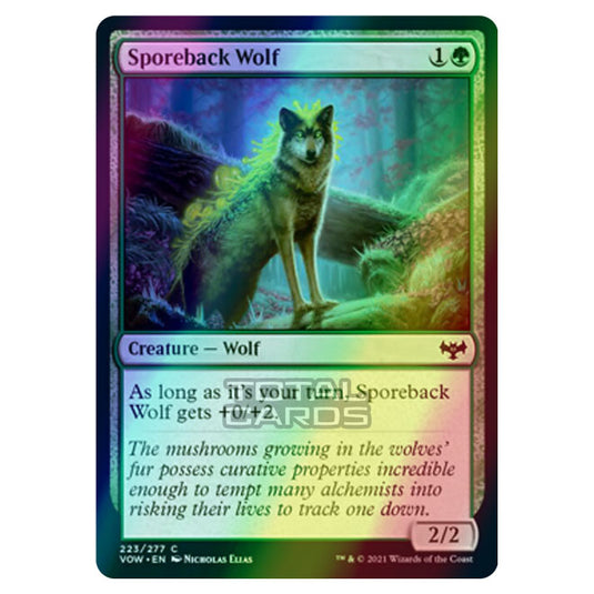 Magic The Gathering - Innistrad - Crimson Vow - Sporeback Wolf - 223/277 (Foil)