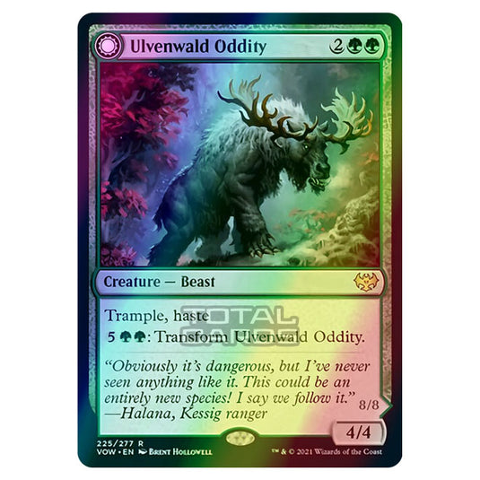 Magic The Gathering - Innistrad - Crimson Vow - Ulvenwald Oddity // Ulvenwald Behemoth - 225/277 (Foil)