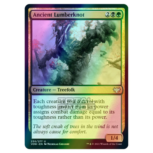 Magic The Gathering - Innistrad - Crimson Vow - Ancient Lumberknot - 230/277 (Foil)